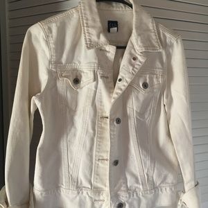 White Jean Jacket - Gap